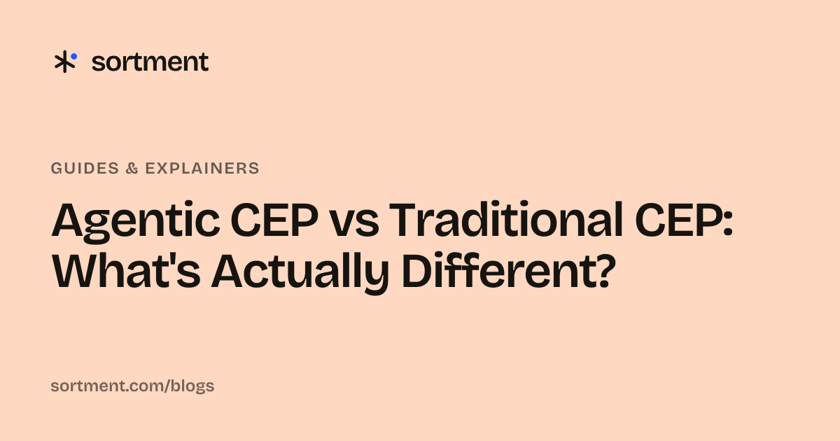 Agentic CEP vs Traditional CEP: What's Actually Different?