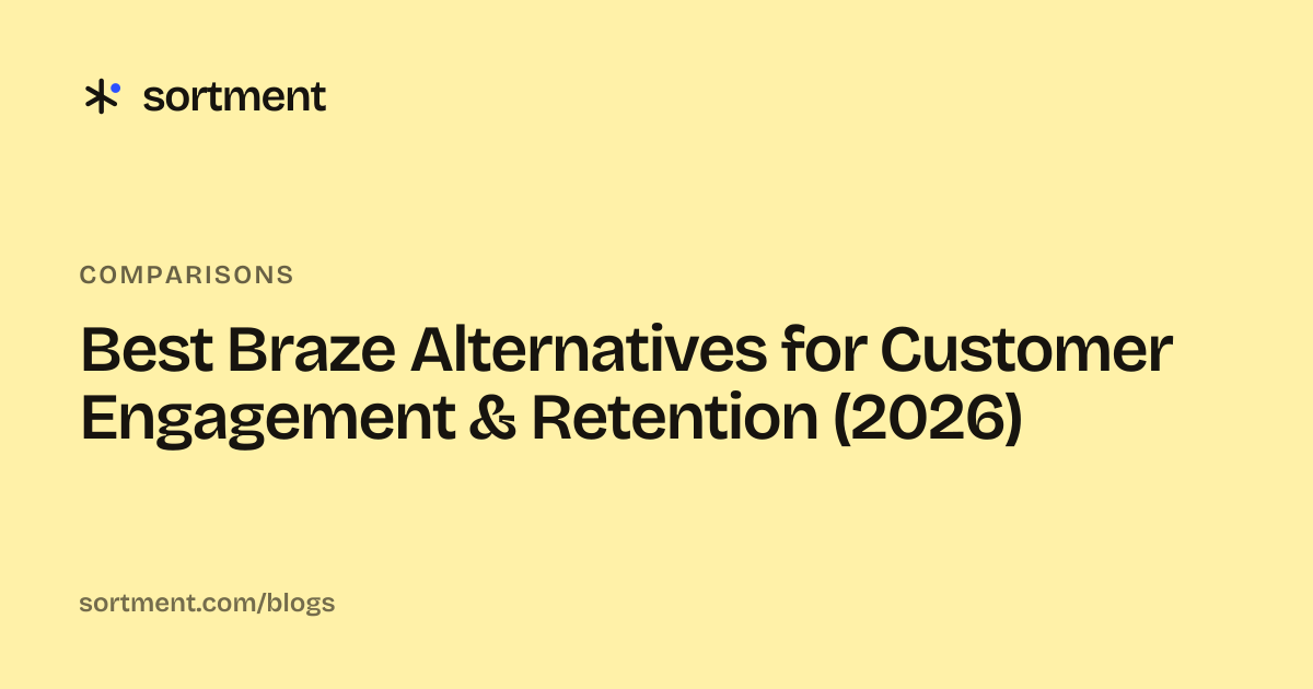 Best Braze Alternatives for Customer Engagement & Retention (2026)