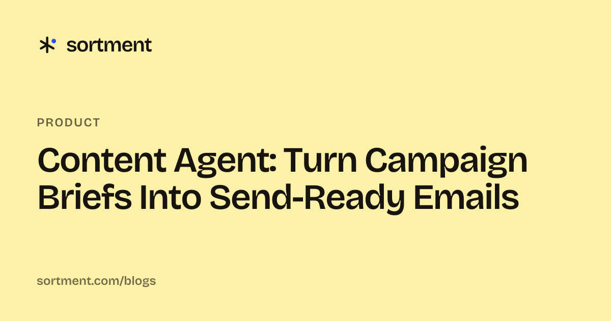 Content Agent: Turn Campaign Briefs Into Send-Ready Emails