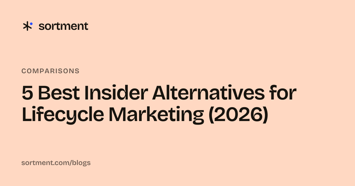 5 Best Insider Alternatives for Lifecycle Marketing (2026)