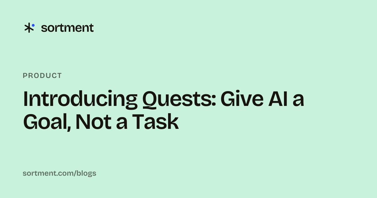 Introducing Quests: Give AI a Goal, Not a Task