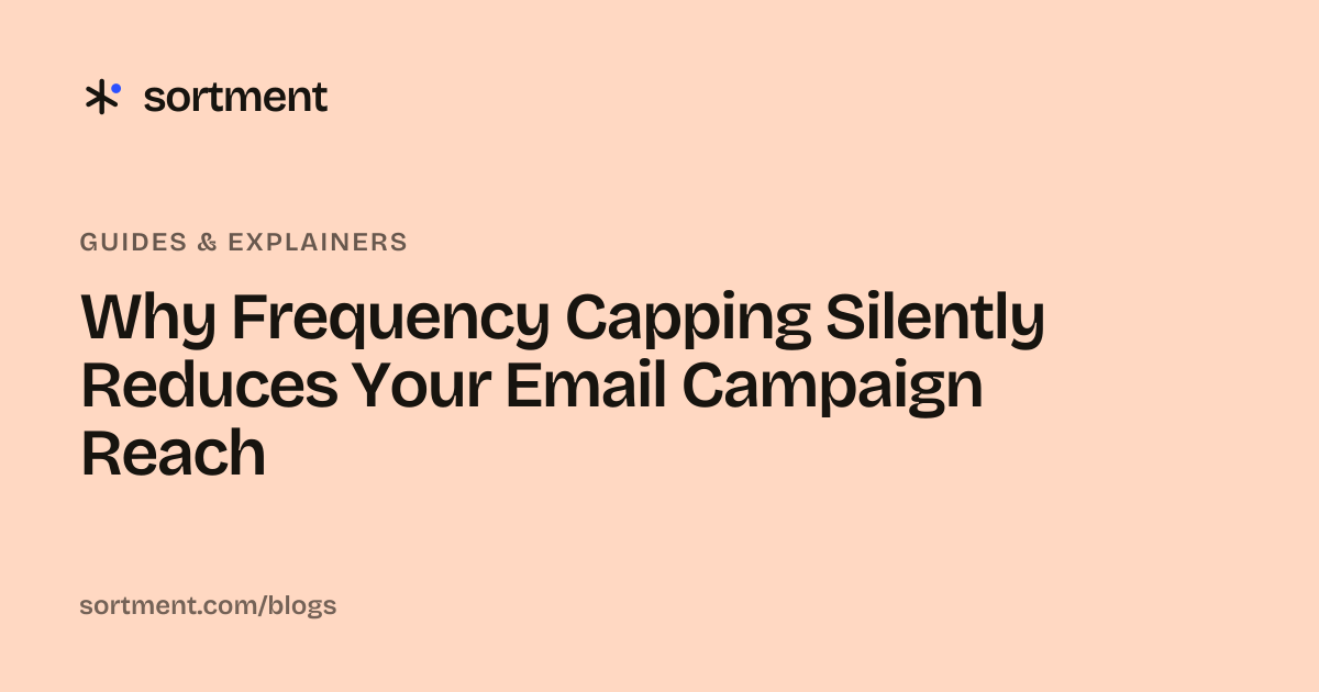 Why Frequency Capping Silently Reduces Your Email Campaign Reach